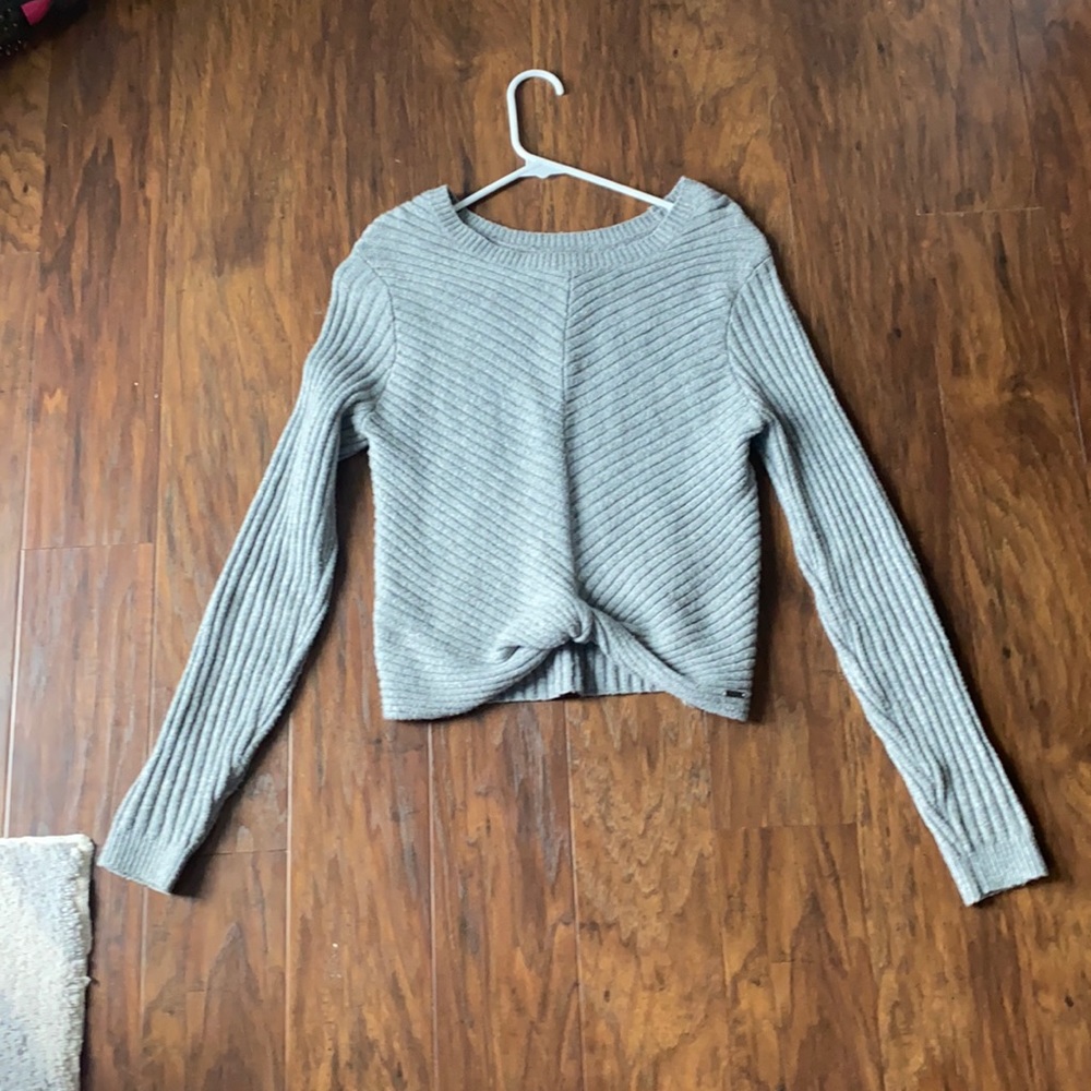Medium Hollister gray sweater - Picture 1 of 5